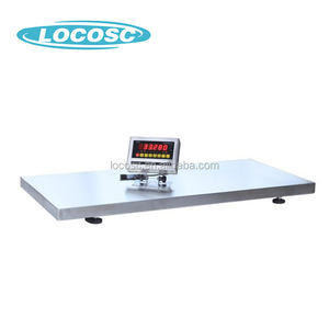 LOCOSC 가축 소 돼지 디지털 라이브 가축 무게 바닥 저울 1000kg - Product Image 6