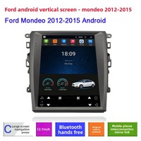 Stereo Mobil Jiawell 12.1 inci dengan GPS, USB, DSP, Kamera Mundur, Mendukung CarPlay dan Android Auto, WiFi Terintegrasi untuk Ford Mondeo 2012-2015