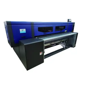 Amplia aplicación de impresora de tela de correa textil digital de velocidad rápida para impresión reactiva y de pigmentos