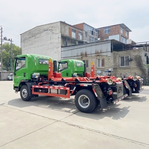 Camion benne à bras articulé diesel 4x2 8 tonnes ISUZU personnalisé pour la collecte des déchets - Product Image 3