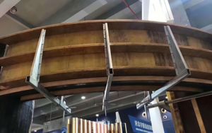 Coffrage de colonne carrée en acier haute résistance pour villa moderne, taille réglable, chevilles fixées zinguées, marque WoHeng, garantie 3 ans - Product Image 2