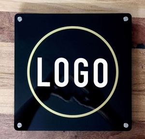 Lámina Acrílica Cortada con Láser e Impresión UV Personalizada, Tablero de Aluminio para Exhibición de Logotipos, Señalización, Publicidad, Decoración, Resistente al Agua y Duradero - Product Image 2