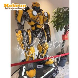 Sculpture en résine sur mesure de haute qualité, taille réelle, Bumblebee du film Marvel, 220 cm de hauteur, statue en résine de Bumblebee - Product Image 3