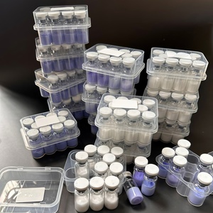 Polvo Liofilizado Azul de Alta Calidad del Fabricante, 50 mg 100 mg, Polvo Liofilizado de Cobre Azul GHK-CU, Materiales Cosméticos de Péptidos - Product Image 1