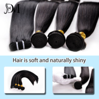 Extensions de cheveux humains ondulés naturels 100g, noirs, Remy, brésiliens, double trame, pour femmes