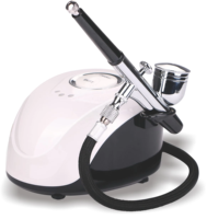 Kit de Inyector de Oxígeno Portátil Mini BT-19, Compresor de Aire Nano Recargable de Mano para Uso Profesional con Aerógrafo en el Hogar, por Gravedad