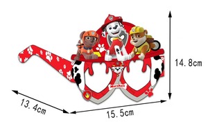 Gafas de Papel con Dibujos Animados Navideños Personalizadas Beckon para Fiestas de Oficina, Eventos Escolares, Santa Claus Secreto, Artículos para Fiestas Navideñas - Product Image 3