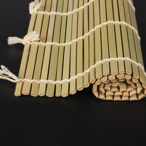 Sinh Thái Tre Trọng Lượng Nhẹ Màu Xanh Lá Cây Tre Da 24*24Cm Tre Sushi Cán Mat Cho Nhà Học - Product Image 4