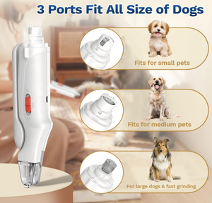 Innovador Cortauñas 2 en 1 Recargable por USB con Sensor de Seguridad Rápido para Perros Grandes, Medianos y Pequeños, y Gatos - Product Image 3
