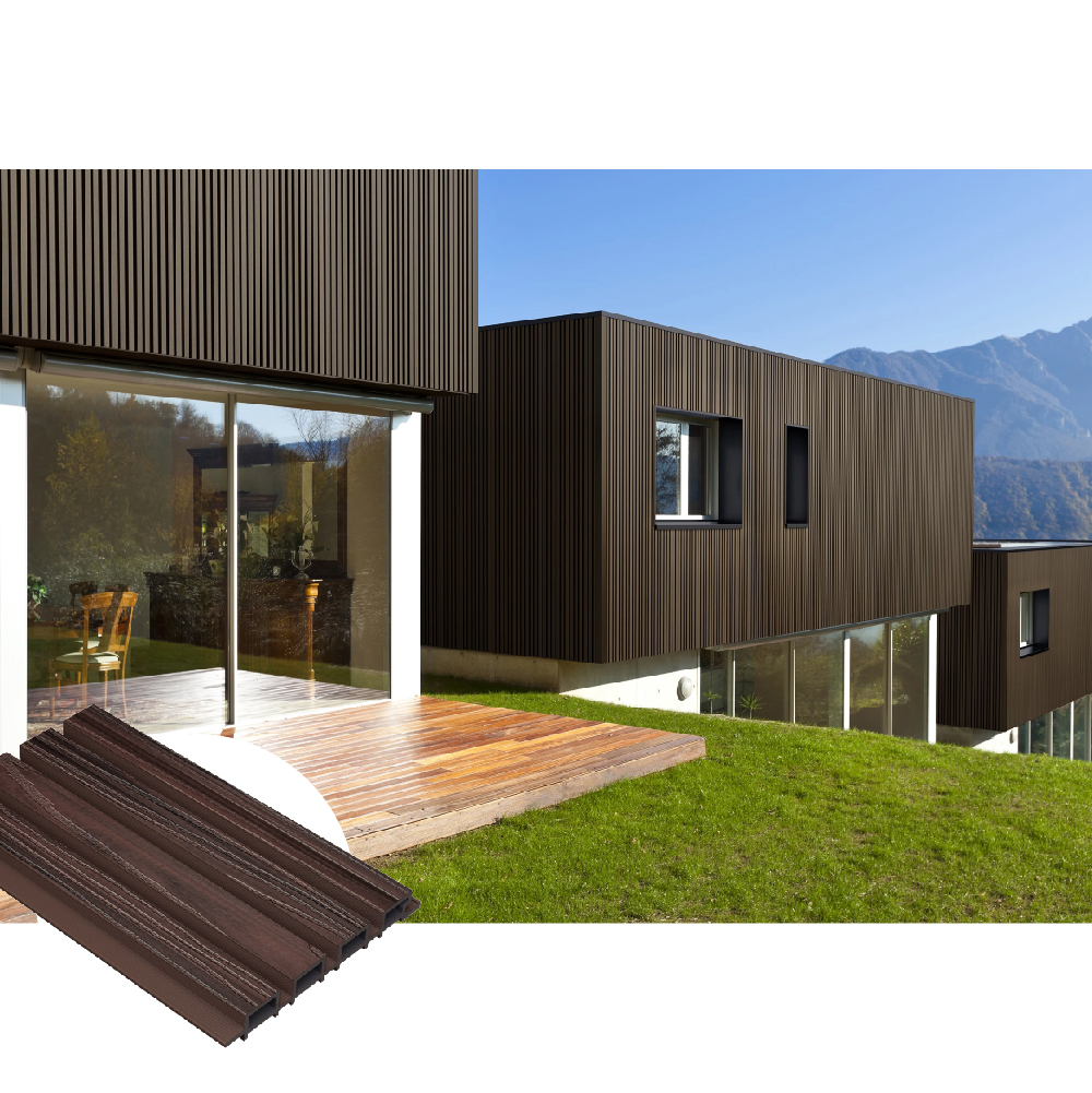 Exterior Co-extrusion Capped WPC Wall Cladding