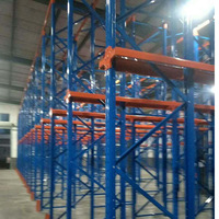 Système de mezzanine à rayonnages en acier robuste pour entrepôt avec protection contre la corrosion