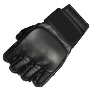Guantes de entrenamiento profesional MMA de cuero genuino de alta calidad ligeros transpirables ecológicos personalizables más vendidos bajos - Product Image 4