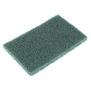 Pexmientas 6X9 Inch Niet-Geweven Schuursponsje Schuren Nylon Groene Handschuursponsjes Schuursponsjes