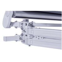 Store banne rétractable électrique grande taille robuste pour extérieur, télécommandée, imperméable et pare-soleil