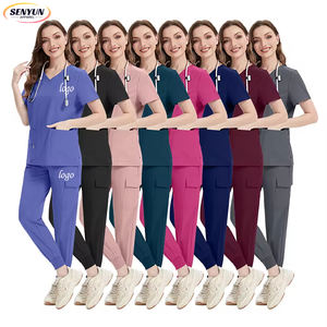 <span class=keywords><strong>Divisa</strong></span> Medica Internazionale per Infermieri, Scrub Versatile con Tecnologia ad Asciugatura Rapida, Logo Personalizzabile, Set di Uniformi alla Moda - Product Image 1