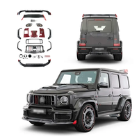 Widestar Rocket G900 kit complet de carrosserie en carbone sec pour G-Wagon classe G W463A W464 B700 B800 B900 2018 ~ 2021spoiler et capot moteur