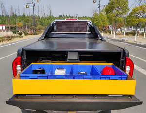 Foton Unint 5 places 4x4 Nouveau pick-up de remorquage avec benne de chargement et réservoir de carburant 70 dispositifs de sécurité anti-collision pour <span class=keywords><strong>la</strong></span> protection routière et <span class=keywords><strong>la</strong></span> <span class=keywords><strong>patrouille</strong></span> - Product Image 6
