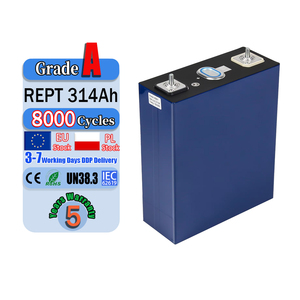 แบตเตอรี่ลิเธียมไอรอนฟอสเฟต (LiFePO4) ทรงปริซึม เกรด A ความจุสูง 3.2V 280-314Ah ยี่ห้อ Eu Stock 8000 รอบการใช้งาน สำหรับ DIY Powerwall แบตเตอรี่ RV สำหรับบ้าน ESS - Product Image 1