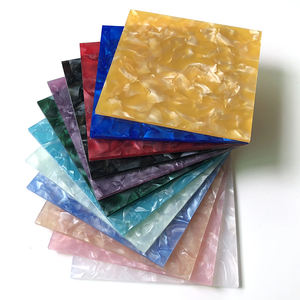 도매 진주 조개 아크릴 시트 3mm 맞춤형 아름다운 DIY 수공예 장식 흰색 커팅 서비스 13가지 색상 - Product Image 3