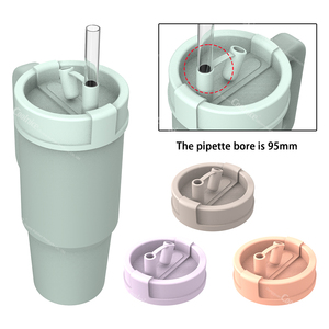 Tapas de Repuesto para Vasos Térmicos, de Silicona de Grado Alimenticio, Antiderrames, para Vasos de Viaje, Venta Caliente en TikTok - Product Image 4