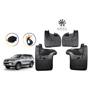 Garde-boue en plastique noir pour Toyota Fortuner 2016-2023, compatibles avec les modèles 16-23 - Product Image 5