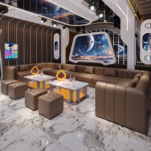 Sofá de Luxo para Bares e Clubes, Sofá Booth para KTV, Lobby e Áreas Externas, Sofá Hype para Bares, Mobiliário para Boates, Sofá para Karaokê, Cadeira e Banqueta Modernas - Product Image 1