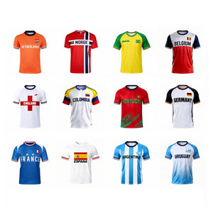 2026 Wereldkampioenschap Populaire Gecustomizeerde Voetbalshirt Personaliseer Argentinië Fan Voetbalshirt Hoge Kwaliteit Polyester Voetbalshirt - Product Image 4
