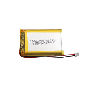Ufx 954058 <span class=keywords><strong>2500mah</strong></span> 3.7v ליתיום-יון יצרן תא פולימר נטענת ליפו סוללה פולימר ליפן - Product Image 6