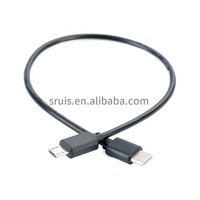 30cm Basics USB 3.1 Type C to B 2.0 Short OTG Charger Cable