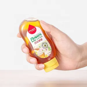 Sıcak dayanıklı ters ekstrüzyon bal şişesi plastik sıkmak mini sos şişesi