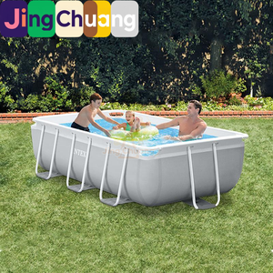 Piscine hors sol rectangulaire JingChuang26790 avec structure tubulaire pour <span class=keywords><strong>camping</strong></span> extérieur, piscine, bassin à poissons - Product Image 1
