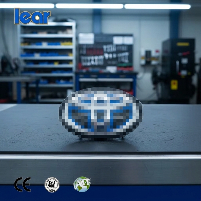 53141-42020 53141-47030 Custom Acrylic Chrome Electroplating Badge Blue Logo Car Emblem Graphic Reusable for Toyota 160