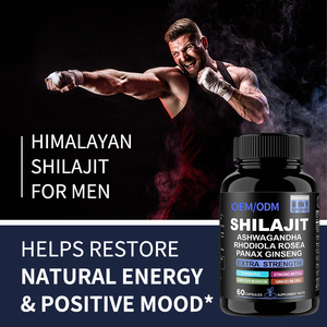 Cápsulas de Resina de Shilajit del Himalaya OEM ODM, Cúrcuma, Ginseng, Apoyo Inmunológico para Adultos, Extracto Herbal Natural, Fórmula <span class=keywords><strong>Sin</strong></span> Azúcar - Product Image 3