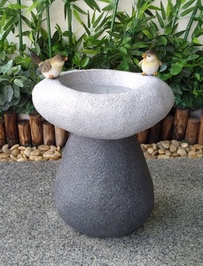 Fontana <span class=keywords><strong>da</strong></span> <span class=keywords><strong>Giardino</strong></span> Decorativa <span class=keywords><strong>in</strong></span> Fiberstone con Uccelli, Vendita all'Ingrosso - Product Image 2