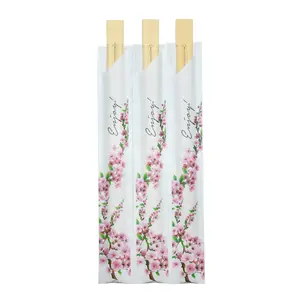 New Style Cooking Twins Bamboo Chopsticks Custom Print Chopsticks Opp Packing