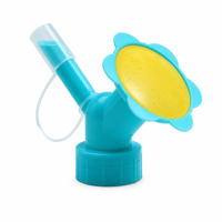 Buse d'arrosage double tête en plastique PP pour bouteille, filetage 28 mm, pour l'arrosage des plantes de jardin et domestiques