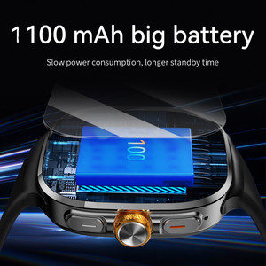 Global Cellular Android Smart <strong>Watch</strong> 4G 5G Sim Card Phone Call Big AMOLED Wifi NFC Rotate Camera Support Deepseek Youtube Tiktok - Product Image 5