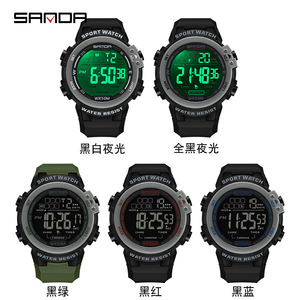 SANDA 2140 nouveau modèle prix usine en gros célèbre marque trois mains mouvement électronique sport hommes <span class=keywords><strong>chronographe</strong></span> montre - Product Image 5