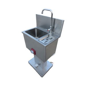 Estación de Higiene Profesional para Mataderos, Lavamanos de Acero Inoxidable, Esterilizador de Cuchillos con <span class=keywords><strong>Pedal</strong></span>, Equipo - Product Image 4