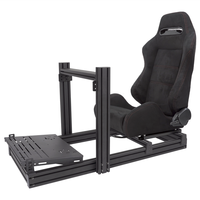 Profil en aluminium de base personnalisé 4080, cadre de simulation de course, châssis de jeu de voiture VR, simulateur de conduite de mouvement, cockpit de simulation de course DIY