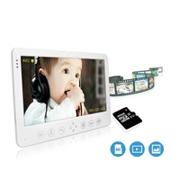 7 pouces moniteur caméra cachée avec détection de mouvement de système de contrôle d'accès de porte maison visiophone