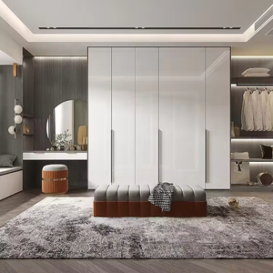 <span class=keywords><strong>Armario</strong></span> Moderno Independiente sin <span class=keywords><strong>Puertas</strong></span>, Diseño que Ahorra Espacio, para Sala de Estar y Uso Hospitalario, Color <span class=keywords><strong>Blanco</strong></span> - Product Image 1