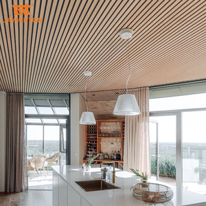 Bán buôn Euro phong cách hạt gỗ kim loại Trần nội bộ phòng khách phòng ngủ nhà bếp nhôm vách ngăn Trần - Product Image 6