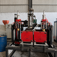 Máquina de Moldeo por Soplado CE65 Usada, Fabricante de Botellas de HDPE, Semiautomática, Económica