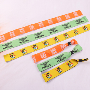 <span class=keywords><strong>Bracelet</strong></span> en <span class=keywords><strong>tissu</strong></span> polyester tissé RFID pour <span class=keywords><strong>festival</strong></span> et événement - Product Image 4