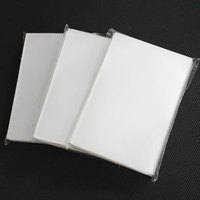 5 pochettes transparentes en PP ultra-fines pour cartes de visite, protège-table super transparents avec logo personnalisé, différentes tailles