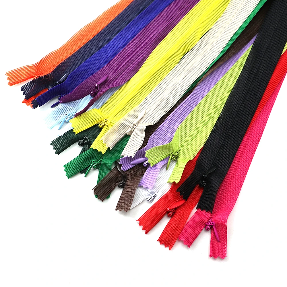 Оптом поставки outuxed цветные Швейные нейлон молния лапка застежки-молнии катушки для по индивидуальному заказу; Прошитые вручную