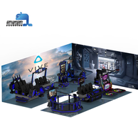 JiaYi Solución Integral para Parques de Juegos Comerciales con Máquinas de Realidad Virtual 9D para Interiores, 100m, Garantía de 1 Año, Capacidad >500kg