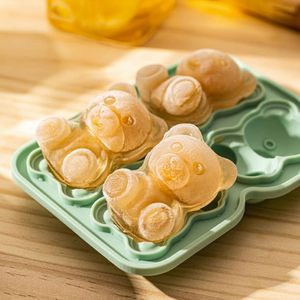 Bán Buôn Bpa Miễn Phí Không Độc Hại Dễ Dàng Phát Hành Gấu Hình Dạng Khuôn Silicone <span class=keywords><strong>Ice</strong></span> Cube Khay Tự Chế Lạnh Uống <span class=keywords><strong>Ice</strong></span> Silicone Khuôn - Product Image 2