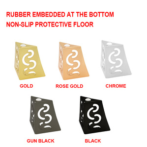 Diseño caliente color dorado muebles de hierro soporte pierna <span class=keywords><strong>metal</strong></span> cromo gabinete muebles pierna - Product Image 6